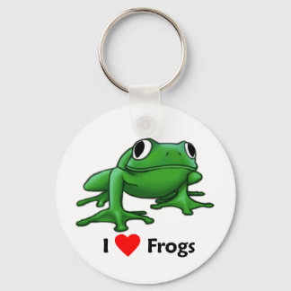 I Liebe Frogs Schlüsselanhänger