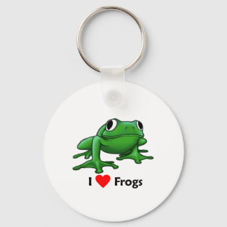 I Liebe Frogs Schlüsselanhänger