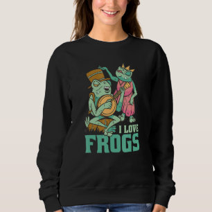 I Liebe Frogs Sweatshirt