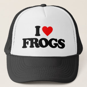 I LIEBE FROGS TRUCKERKAPPE