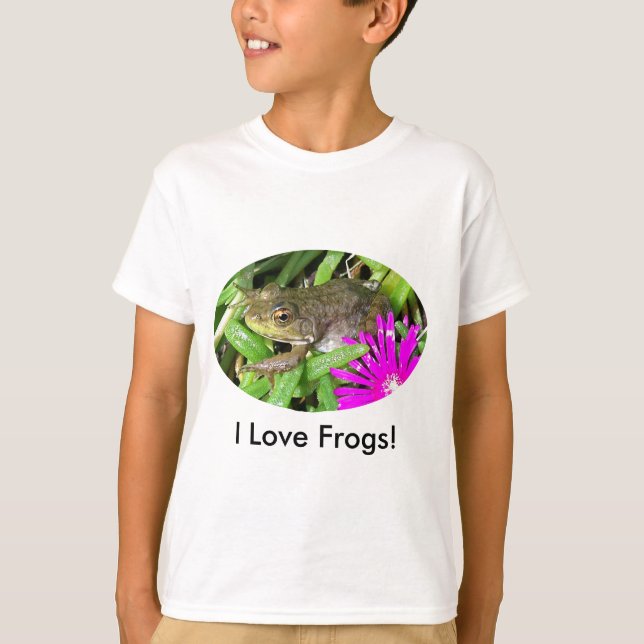 I Liebe-Frösche! Karten, Shirts u. (Vorderseite)