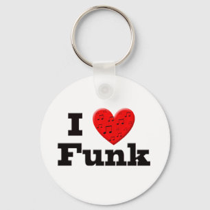 I LIEBE FUNK SCHLÜSSELANHÄNGER