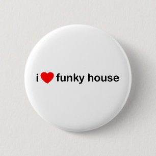 I Liebe-Funky Haus Button