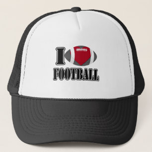I Liebe Fußball - Hut Truckerkappe