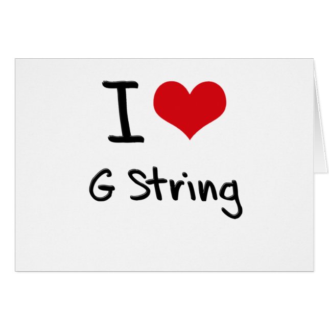 I Liebe G - Schnur (Vorderseite (Horizontal))