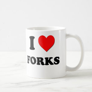 I Liebe-Gabeln Kaffeetasse