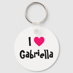 I Liebe Gabriella Schlüsselanhänger