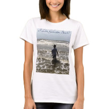 I Liebe Galveston Strand-Erwachsen-T - Shirt