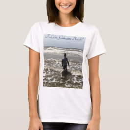 I Liebe Galveston Strand-Erwachsen-T - Shirt
