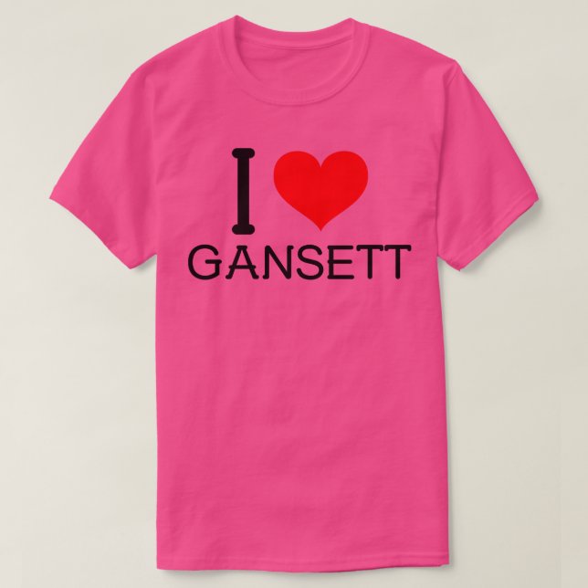 I Liebe Gansett T-Shirt (Design vorne)