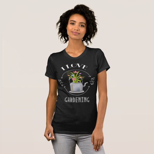 I Liebe Garening Shirt (Vorne ganz)