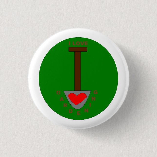 I Liebe Gartage Button (Vorderseite)