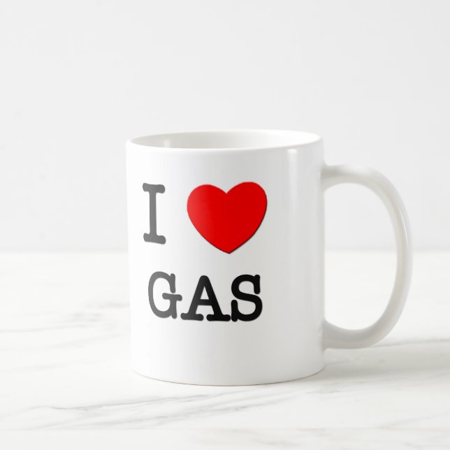 I Liebe-Gas Kaffeetasse (Rechts)