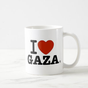 I Liebe Gaza Kaffeetasse