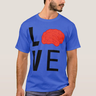 I Liebe Gehirn T-Shirt