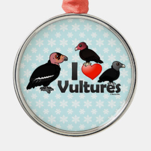 I Liebe-Geier (Nordamerika) Ornament Aus Metall