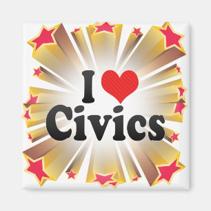 I Liebe-Gemeinschaftskunde Magnet