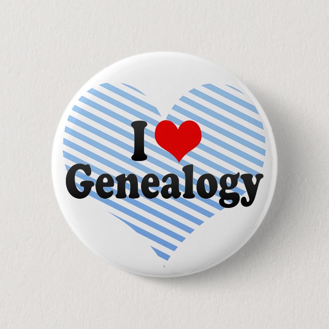 I Liebe-Genealogie Button (Vorderseite)