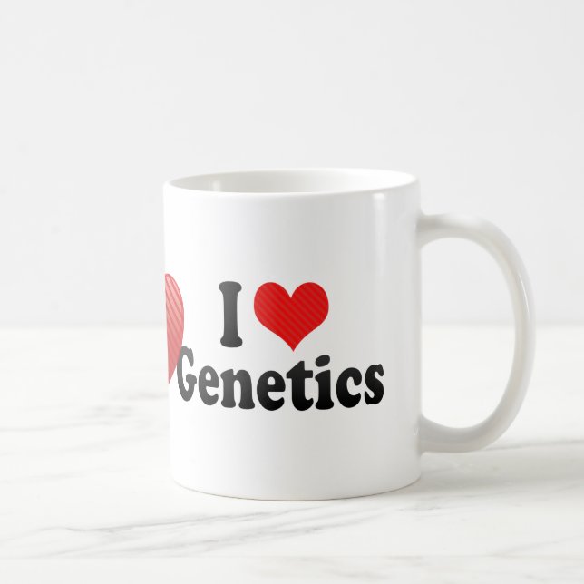 I Liebe-Genetik Kaffeetasse (Rechts)