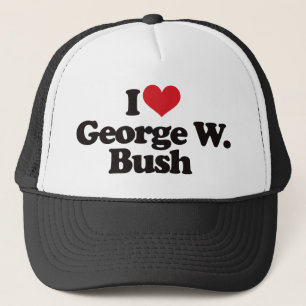 I Liebe George W Bush Truckerkappe