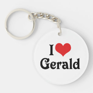 I Liebe Gerald Schlüsselanhänger