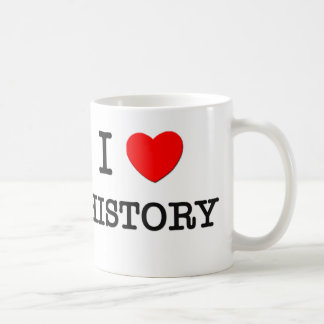 I Liebe GESCHICHTE Kaffeetasse