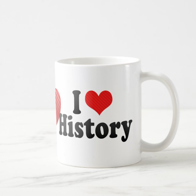 I Liebe-Geschichte Kaffeetasse (Rechts)