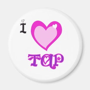 I LIEBE GESTOCHEN MAGNET