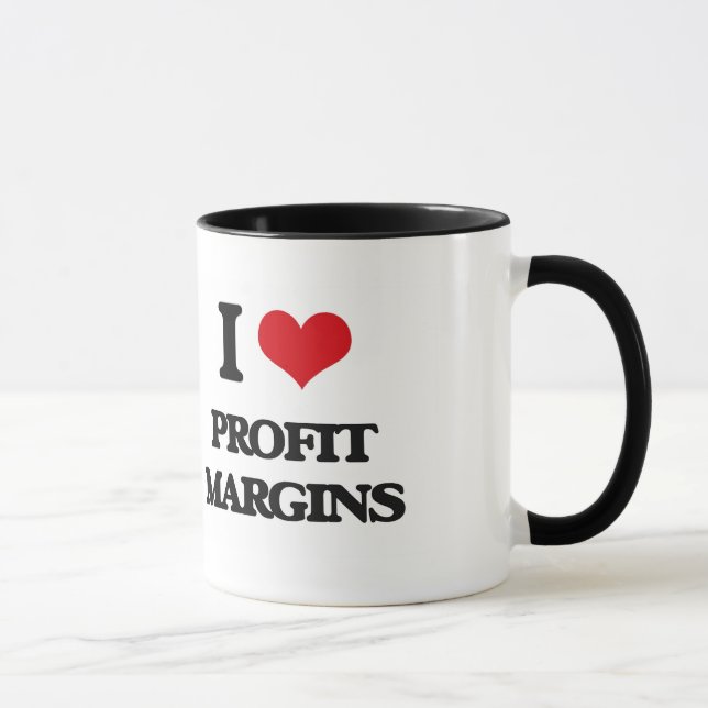 I Liebe-Gewinnspannen Tasse (Rechts)