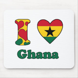 I Liebe Ghana Mousepad