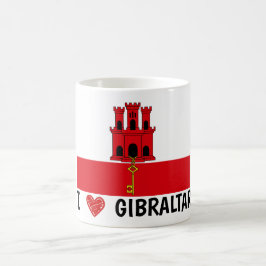I Liebe Gibraltar Kaffeetasse