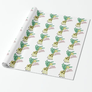 I Liebe-Giraffen! Geschenkpapier