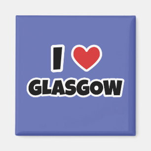 I Liebe Glasgow Magnet