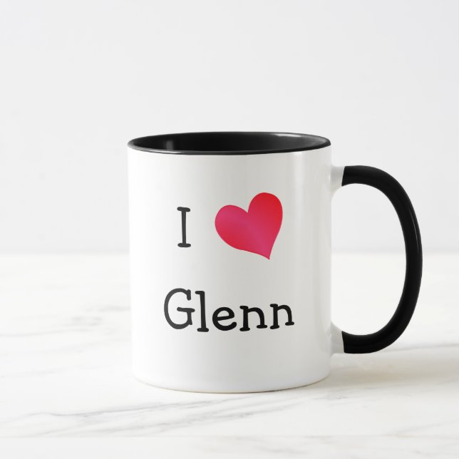I Liebe Glenn Tasse (Rechts)