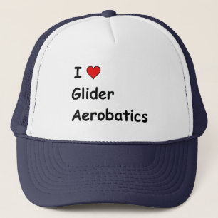 I Liebe Glider Aerobatics Truckerkappe