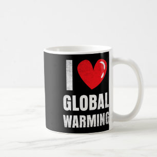 I Liebe Glol Erwärmung Bekleidung Geschenk Klimawa Kaffeetasse