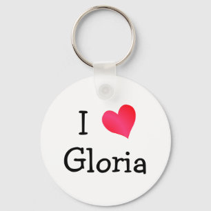 I Liebe Gloria Schlüsselanhänger