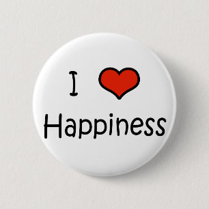 I Liebe-Glück Button