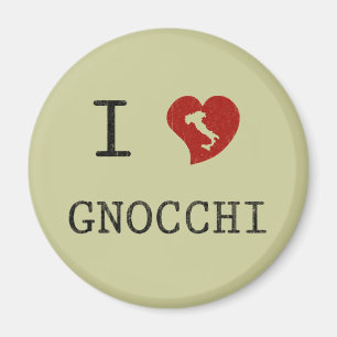 I Liebe Gnocchi Magnet
