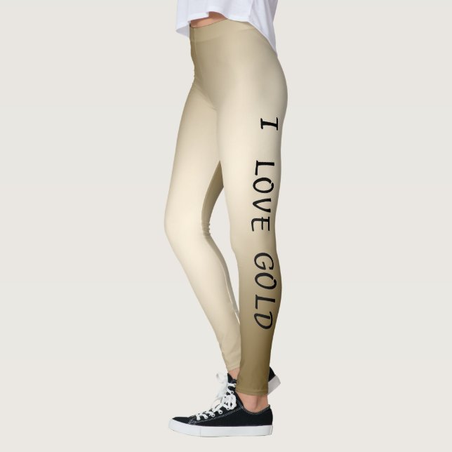 I LIEBE GOLD LEGGINGS (Links)