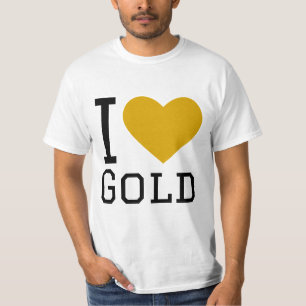 I Liebe Gold T-Shirt