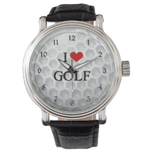 I Liebe Golf Armbanduhr
