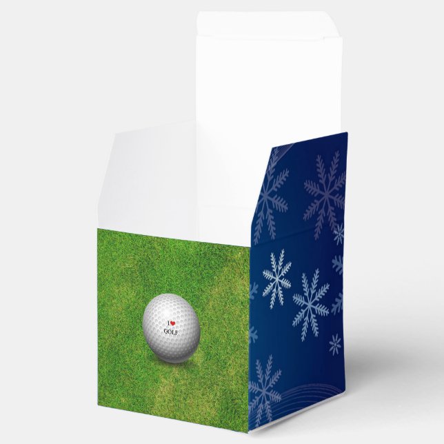 I Liebe Golf Geschenkschachtel (Geöffnet)
