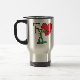 I Liebe Golf Reisebecher