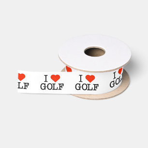 I Liebe-Golf Satinband