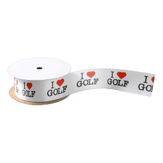 I Liebe-Golf Satinband