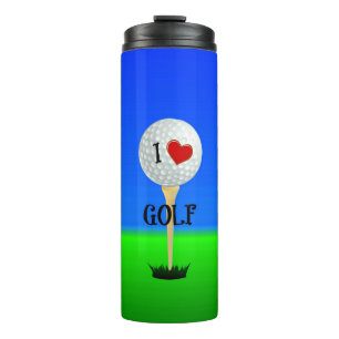 I Liebe Golf Thermosbecher