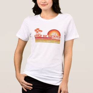 I Liebe Golf von Mexiko est 1550 Vintag Tri-Blend Shirt
