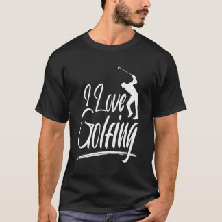 I Liebe Golfclub Golf Golfer Player T-Shirt
