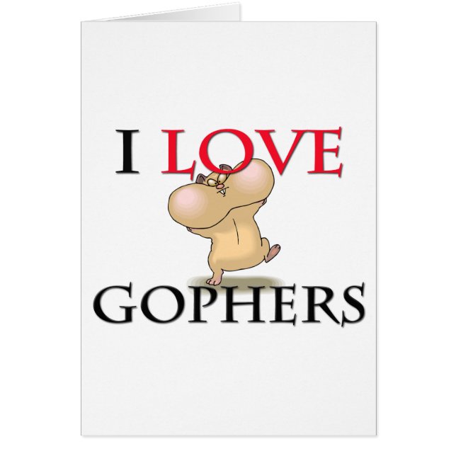 I Liebe-Gopher (Vorne)